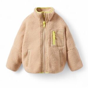 Zara Kids Unisex Fleece Jacket Puffy Jacket Size 8